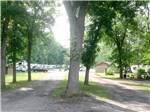 View larger image of Gravel road leading into RV park at CAMPGROUND AT DIXIE CAVERNS image #5