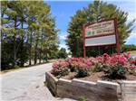 Park entrance sign at Walnut Hills Campground and RV Park - thumbnail