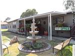 View larger image of The front office with a fountain at SANTA NELLA RV PARK image #3