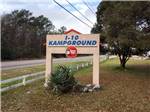 View larger image of Park entrance sign with Good Sam logo on it at I-10 KAMPGROUND image #4