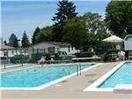 View larger image of Swimming pool at campground at JANTZEN BEACH RV PARK image #4