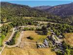 View larger image of Aerial view of the campground at CASINI RANCH FAMILY CAMPGROUND image #1