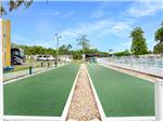 Bocce ball courts at Silver Springs RV Park - thumbnail