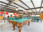 Pool table at Silver Springs RV Park - thumbnail