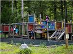 Kids playing on the playground at RIP VAN WINKLE CAMPGROUNDS - thumbnail
