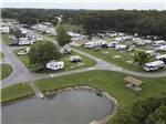 View larger image of An aerial view of the campgrounds at STAGE STOP CAMPGROUND image #2