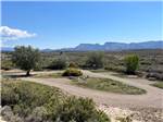 A round about dirt road at CORTEZ RV RESORT BY RJOURNEY - thumbnail