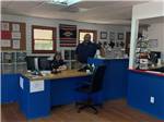 View larger image of Good Sam flag hanging at the office at HATCH RV PARK image #3