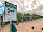The fenced in pet area at CARAVAN OASIS RV RESORT - thumbnail