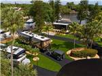 View larger image of A row of paved RV sites at YACHT HAVEN PARK  MARINA image #2