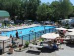 Bird's eye view of the pool and pool area at BUTTERFLY CAMPING RESORT - thumbnail