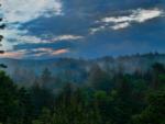 View larger image of Scenic view of trees and sky at CROWS NEST CAMPGROUND image #5