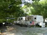 RV parked at site Bay View Campground - thumbnail