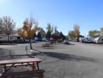 Picnic table at site Winnemucca RV Park - thumbnail