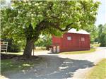 View larger image of A pretty red building at TUCQUAN PARK FAMILY CAMPGROUND image #10