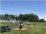 View larger image of The childrens playground at HARRISBURG EAST CAMPGROUND  STORAGE image #5
