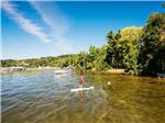 A paddleboarder - thumbnail