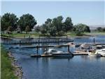 View larger image of A view of the boat docks at BOARDMAN MARINA  RV PARK image #8