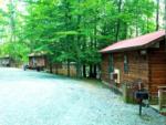 Cabin's at site Mountain Lake Campground - thumbnail