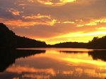 Sunset on the water Mountain Lake Campground - thumbnail
