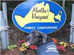 View larger image of The front entrance sign at MARTHAS VINEYARD FAMILY CAMPGROUND image #10
