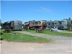 View larger image of RVs camping at BADDECK CABOT TRAIL CAMPGROUND image #4