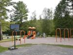 The children's playground at COBOURG EAST CAMPGROUND - thumbnail