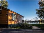 A view of the amusement park from a rental cabin - thumbnail