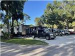 RV sites under shade trees - thumbnail