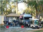 View larger image of One of the long term RV sites at FORT MYERS RV RESORT image #6