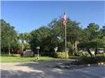 View larger image of Flagpole at office at ROAD RUNNER TRAVEL RESORT image #12