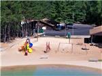 Aerial view of the playground at PEARL LAKE RV CAMPGROUND BY RJOURNEY - thumbnail