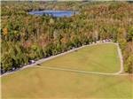 Aerial view of the campground and lake at BUCK CREEK RV PARK - thumbnail