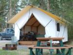 Safari tent at PROSPECT MOUNTAIN CAMPGROUND - thumbnail