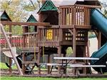 The children's playground equipment at PERRYVILLE RV RESORT BY RJOURNEY - thumbnail