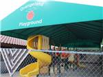 View larger image of The covered outside play area at ORANGELAND RV PARK image #3