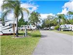 View larger image of RVs and trailers at campground at SHERWOOD FOREST RV RESORT image #1