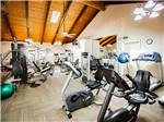 The inside of the exercise room at MUNDS PARK RV RESORT - thumbnail