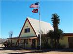 The front of the office building at VAN HORN RV PARK - thumbnail