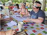 Women doing organized crafts - thumbnail