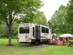 RV site at Chautauqua County Jellystone Park - thumbnail