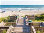 Stairs leading to the beach at HOLIDAY TRAV-L-PARK RESORT - thumbnail