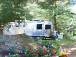 A vintage Airstream trailer at Interlake RV Park & Sales - thumbnail