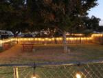 Enclosed lawn area with lights at WHIP IN RV PARK - thumbnail