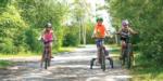 Kids riding bikes at campground - thumbnail