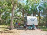 Travel trailer at a site at ENCORE SPACE COAST - thumbnail