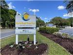 View larger image of The front entrance sign at MYRTLE BEACH TRAVEL PARK image #2