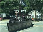 A black pirate ship in the parking lot at BIG OAKS FAMILY CAMPGROUND - thumbnail