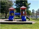The playground equipment at RED APPLE CAMPGROUND - thumbnail