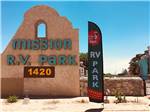 View larger image of Sign at entrance to RV park at MISSION RV PARK image #1